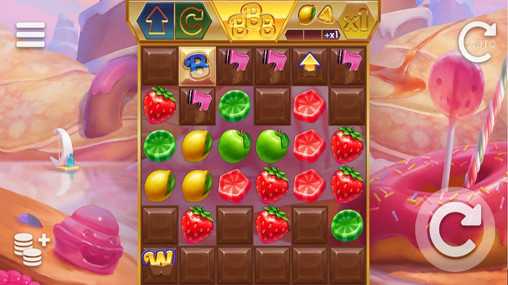 Screenshot of Dropz slot from Elk Studios