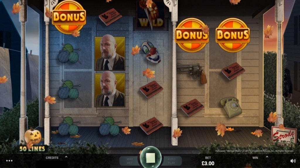 Screenshot of Halloween from Microgaming