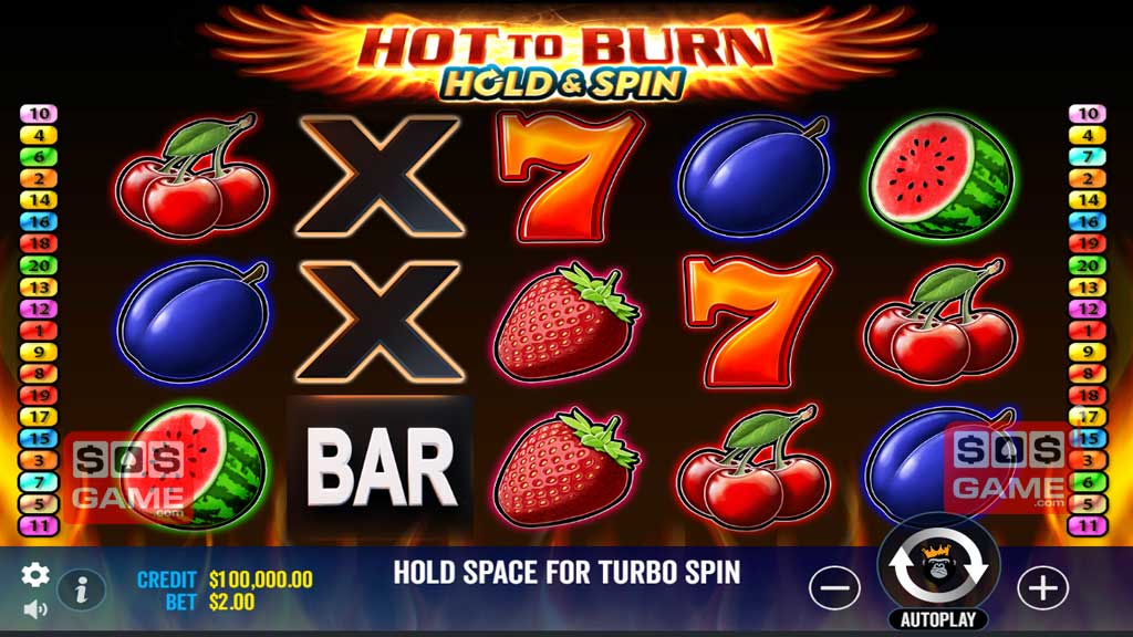 Hot to Burn Hold & Spin